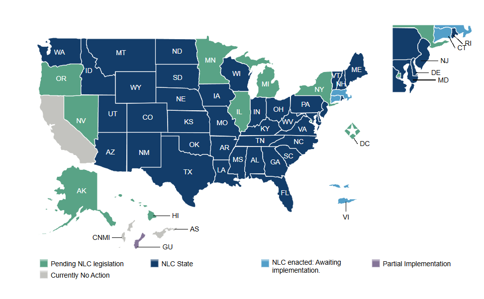 Streamlined Nursing License: Your Guide to States, Application, and Processing Times compact